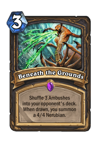 Beneath the Grounds