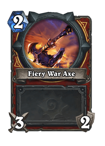 Fiery War Axe (Legacy)