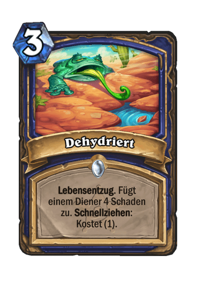 Dehydriert