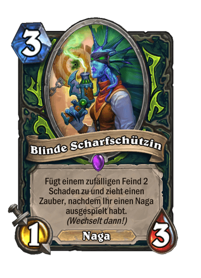 Blinde Scharfschützin