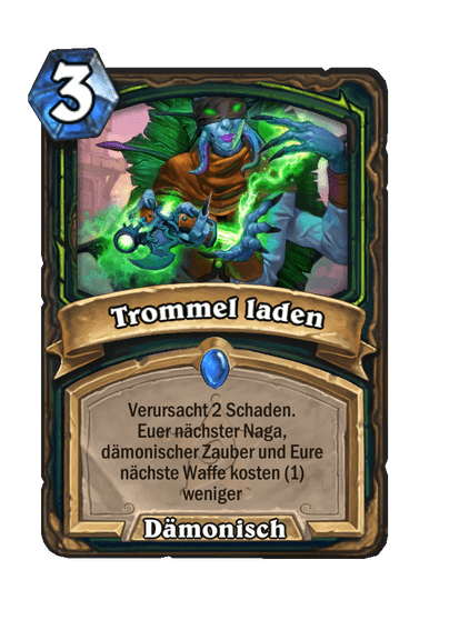 Trommel laden