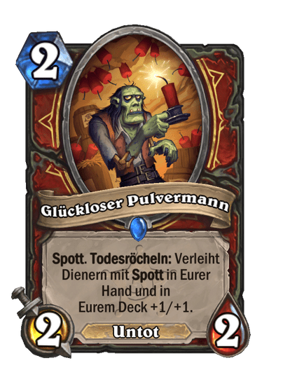 Glückloser Pulvermann