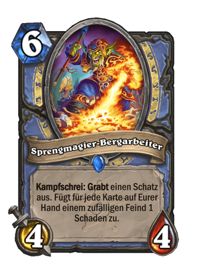 Sprengmagier-Bergarbeiter
