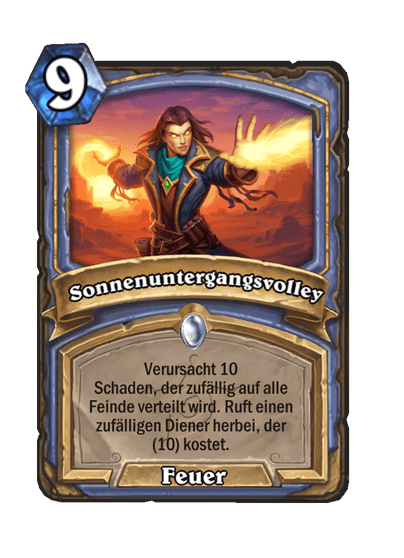 Sonnenuntergangsvolley
