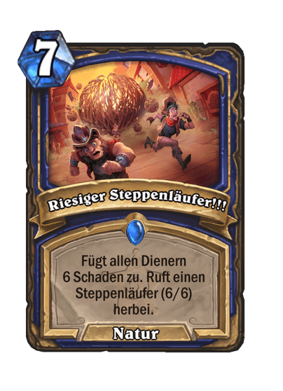 Riesiger Steppenläufer!!!