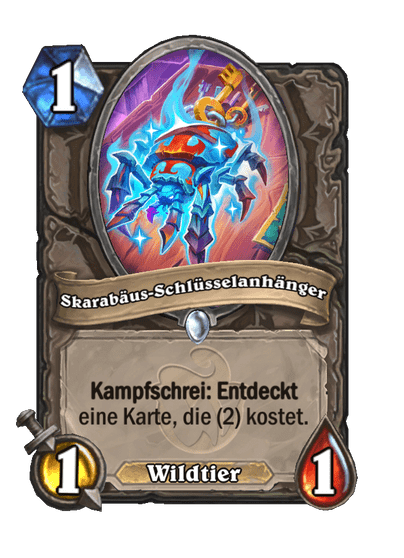 Skarabäus-Schlüsselanhänger