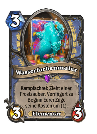 Wasserfarbenmaler