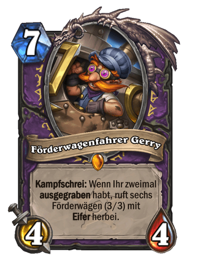 Förderwagenfahrer Gerry
