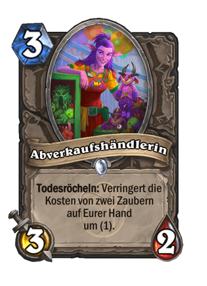 Abverkaufshändlerin
