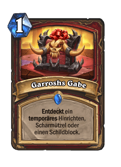 Garroshs Gabe (Archiv)
