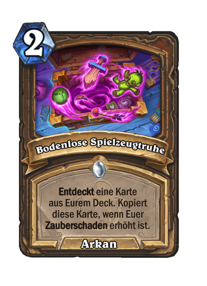Bodenlose Spielzeugtruhe