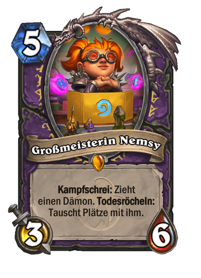 Spielleiterin Nemsy