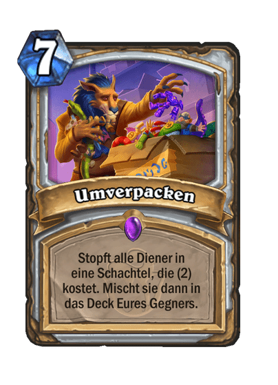 Umverpacken