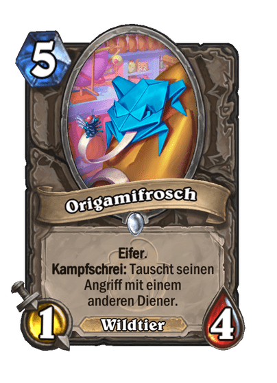 Origamifrosch
