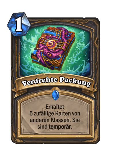 Verdrehte Packung