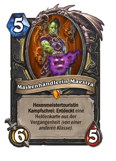 Maskenhändlerin Maestra