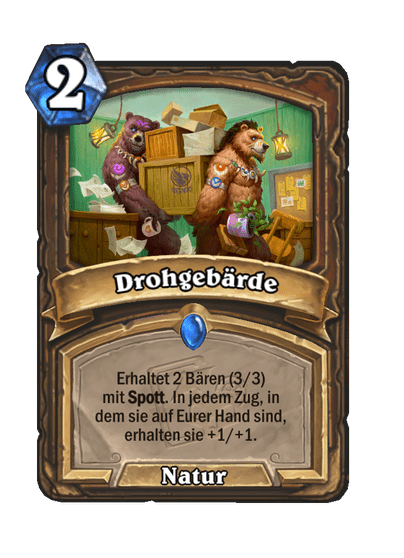 Drohgebärde