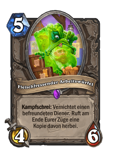 Fleischfressender Arbeitswürfel