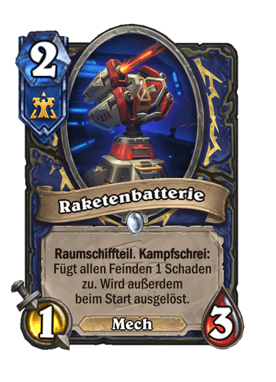 Raketenbatterie