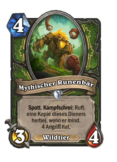 Mythischer Runenbär