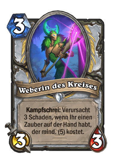 Weberin des Kreises