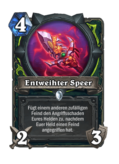 Entweihter Speer