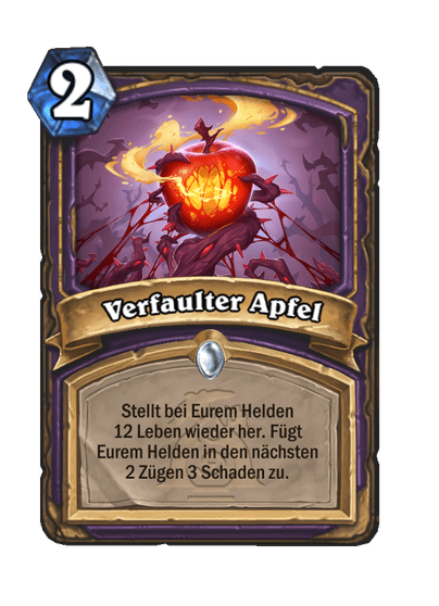Verfaulter Apfel