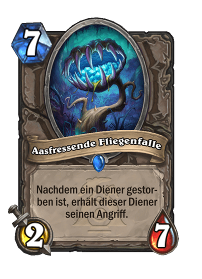 Aasfressende Fliegenfalle