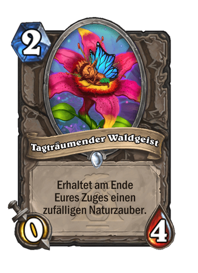 Tagträumender Waldgeist