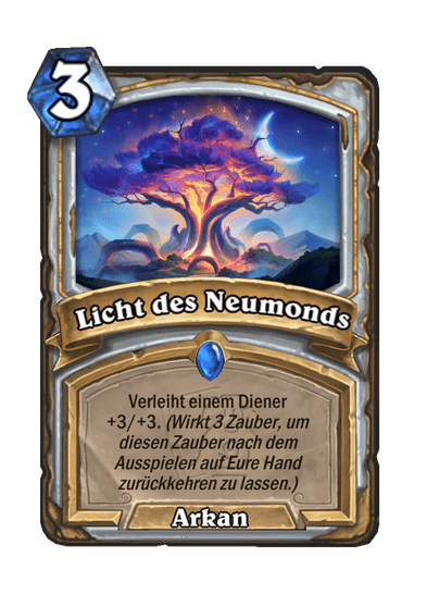 Licht des Neumonds