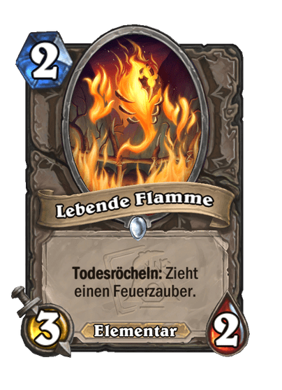 Lebende Flamme