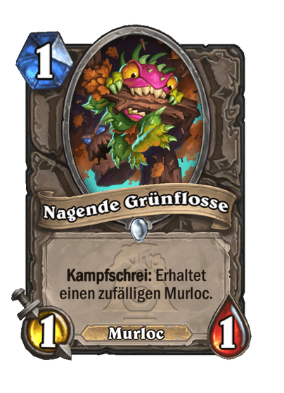 Nagende Grünflosse