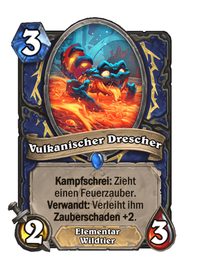 Vulkanischer Drescher