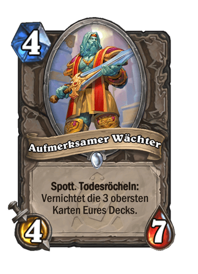 Aufmerksamer Wächter