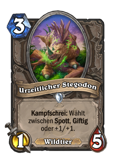 Urzeitlicher Stegodon