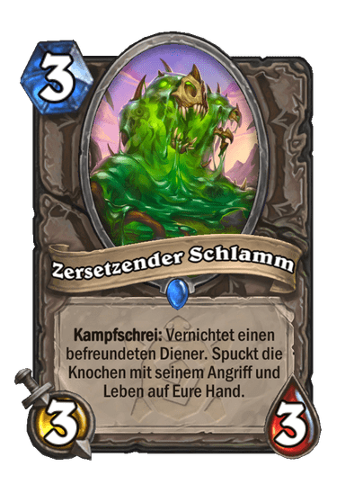 Zersetzender Schlamm