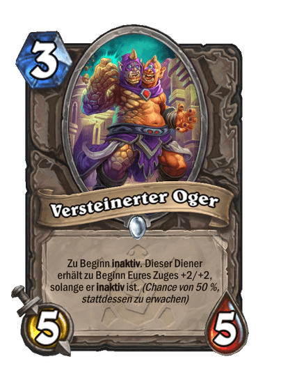 Versteinerter Oger