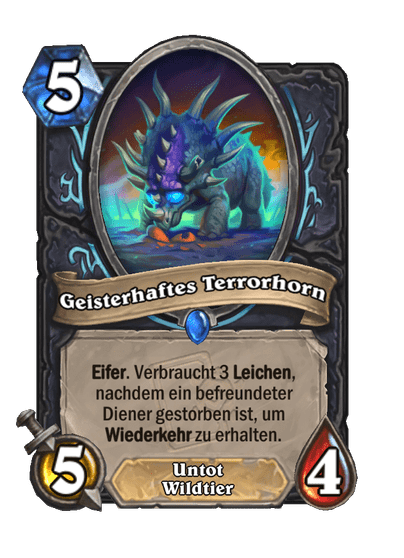 Geisterhaftes Terrorhorn