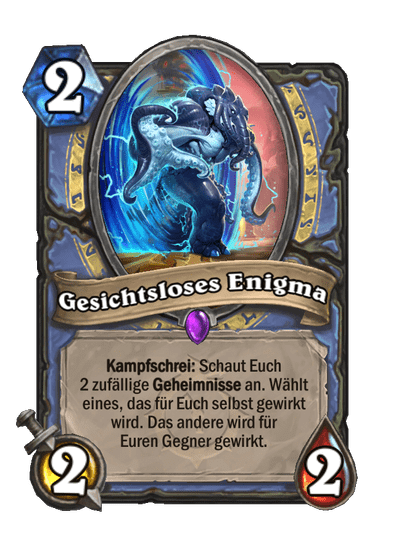 Gesichtsloses Enigma