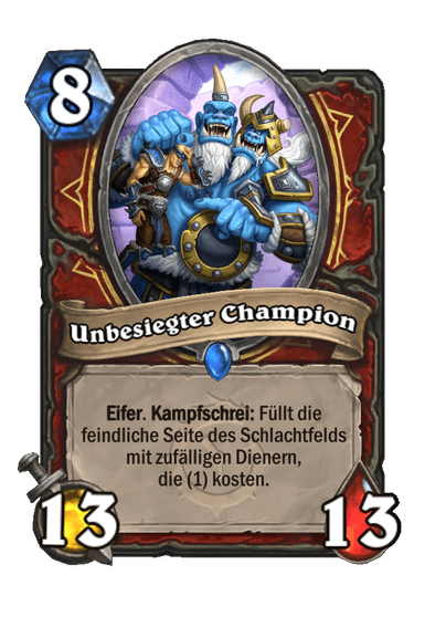 Unbesiegter Champion