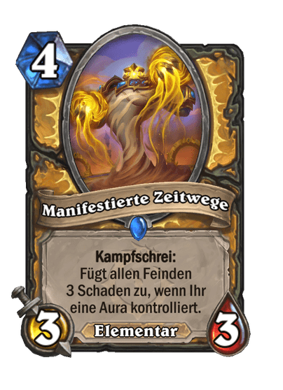 Manifestierte Zeitwege
