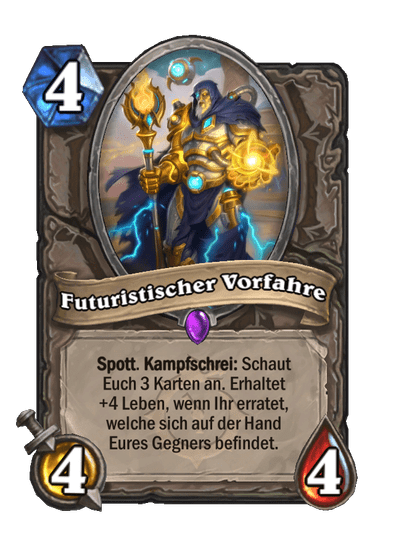 Futuristischer Vorfahre