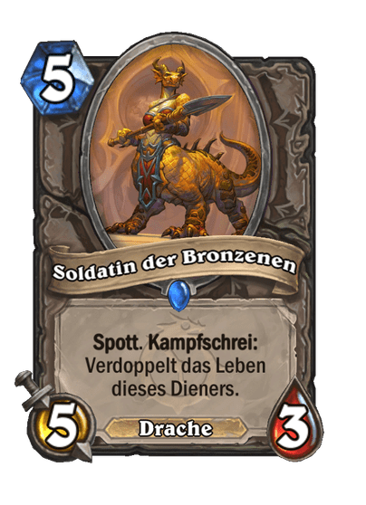 Soldatin der Bronzenen