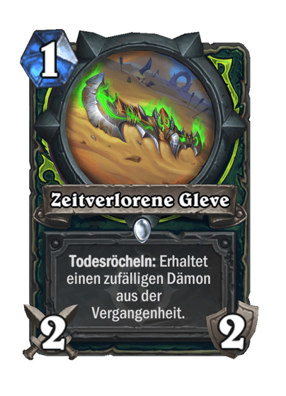 Zeitverlorene Gleve