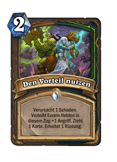 Den Vorteil nutzen