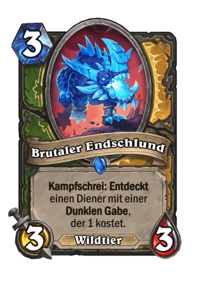Brutaler Endschlund