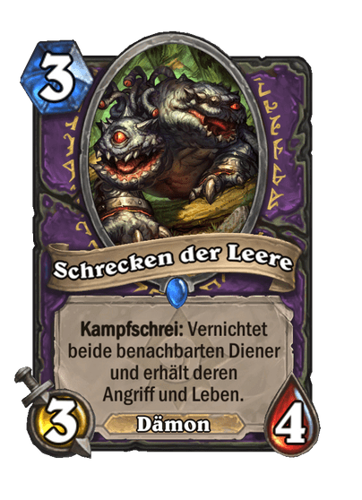 Schrecken der Leere (Archiv)