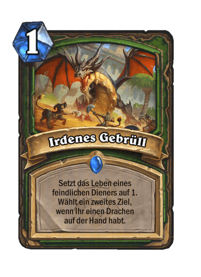 Irdenes Gebrüll