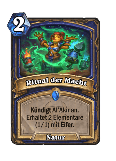 Ritual der Macht