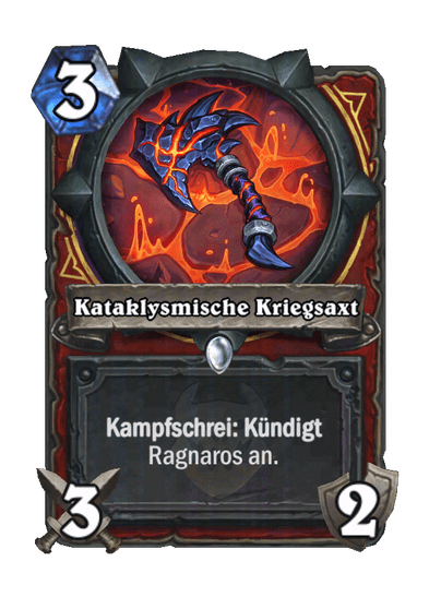 Kataklysmische Kriegsaxt